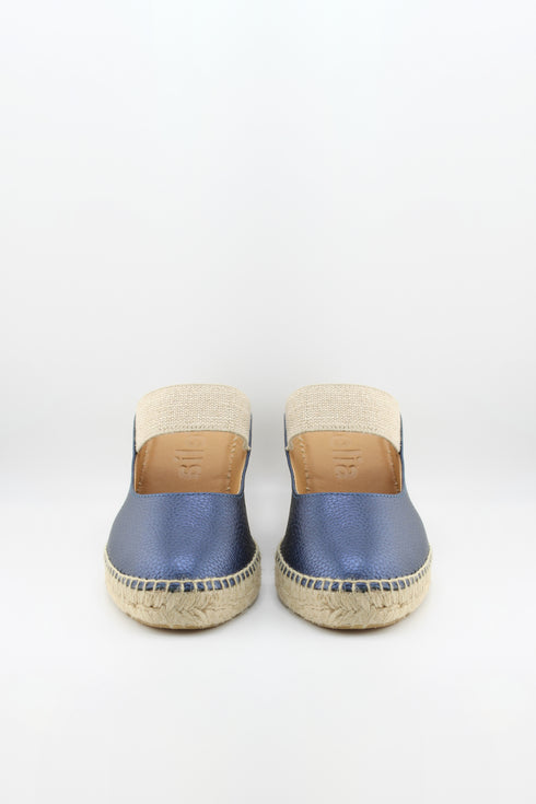 Jutelia Espadrille Wedge Mule Sandals